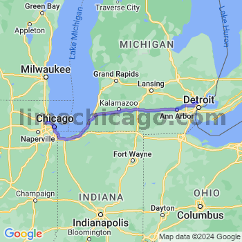 Travel from Ferndale to O'Hare airport Limousine service to O'Hare airport (ORD)