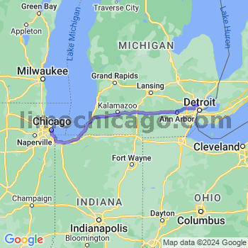 Travel from Ferndale to Chicago Loop Limousine service to Chicago Loop