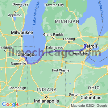 Travel from Keego Harbor to O'Hare airport Limousine service to O'Hare airport (ORD)