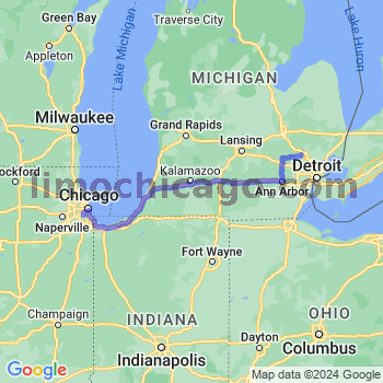 Travel from Drayton Plains to Midway airport Limousine service to Midway airport (MDW)