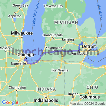 Travel from Davisburg to Midway airport Limousine service to Midway airport (MDW)