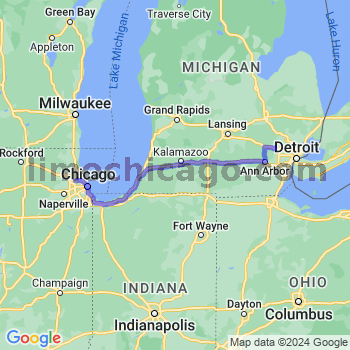 Travel from Wixom to O'Hare airport Limousine service to O'Hare airport (ORD)