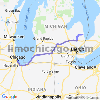 Limousine service to Chicago Loop