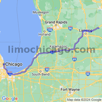 Limousine service to Chicago Loop