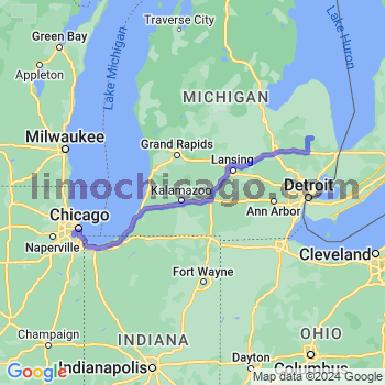Limousine service to Midway airport (MDW)