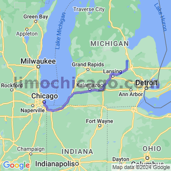 Limousine service to Chicago Loop