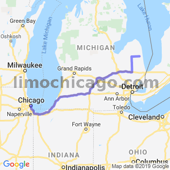 Limousine service to Chicago Loop