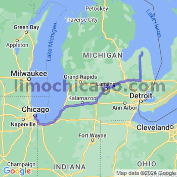 Limousine service to Chicago Loop