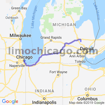 Limousine service to Chicago Loop