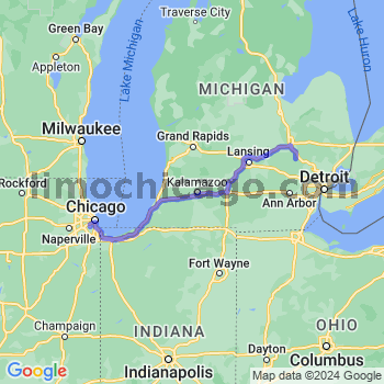 Travel from Holly to Midway airport Limousine service to Midway airport (MDW)