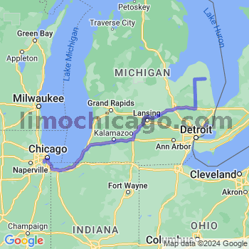 Limousine service to Midway airport (MDW)