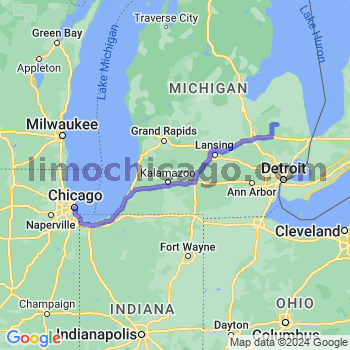 Limousine service to Chicago Loop