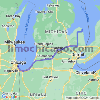 Limousine service to Chicago Loop