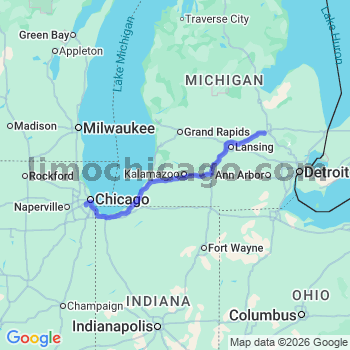 Limousine service to Midway airport (MDW)