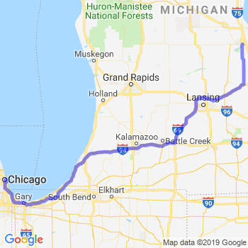 Travel from Saginaw to Chicago Loop Limousine service to Chicago Loop