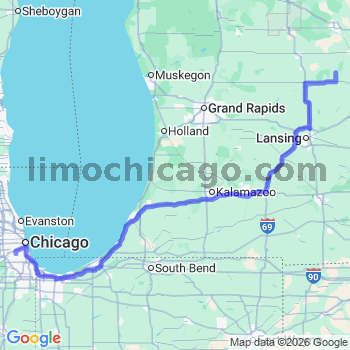 Limousine service to Midway airport (MDW)