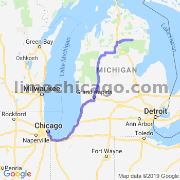 Limousine service to Chicago Loop