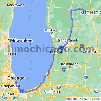 Limousine service to Chicago Loop