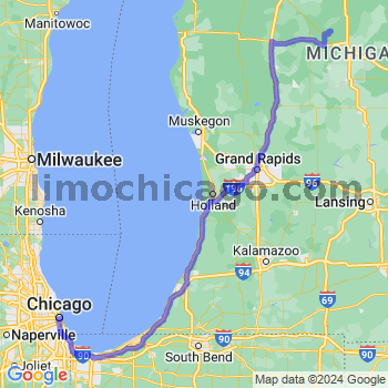 Limousine service to Chicago Loop