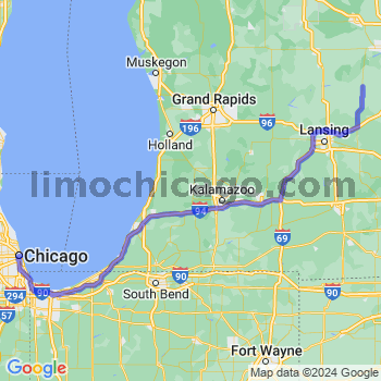 Limousine service to Chicago Loop