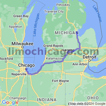 Limousine service to Chicago Loop