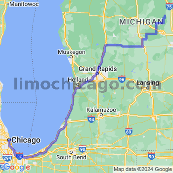 Limousine service to Chicago Loop