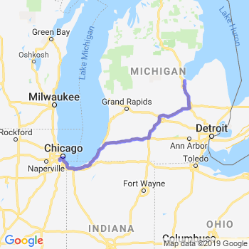 Travel from Bay City to Midway airport Limousine service to Midway airport (MDW)