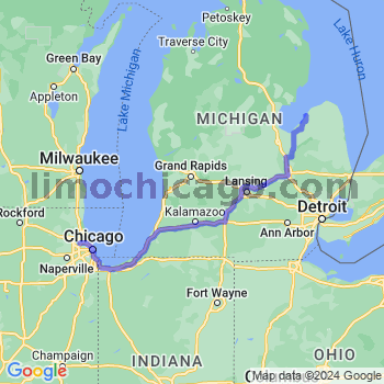 Limousine service to O'Hare airport (ORD)