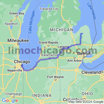 Limousine service to Chicago Loop