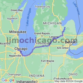 Limousine service to O'Hare airport (ORD)