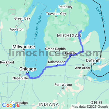 Limousine service to Midway airport (MDW)