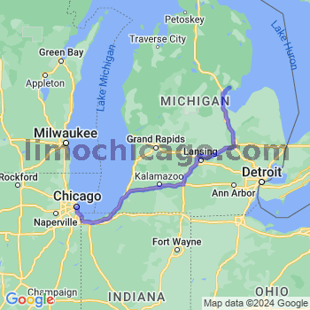 Limousine service to Chicago Loop