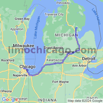 Limousine service to O'Hare airport (ORD)