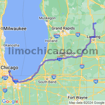 Limousine service to Chicago Loop