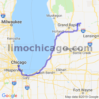 Limousine service to Chicago Loop