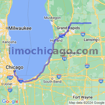 Limousine service to Chicago Loop