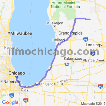 Limousine service to Chicago Loop