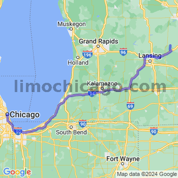 Limousine service to Chicago Loop