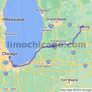 Limousine service to Chicago Loop