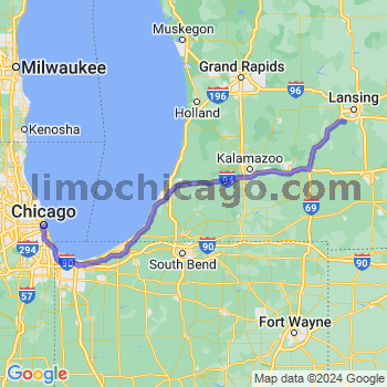Limousine service to Chicago Loop