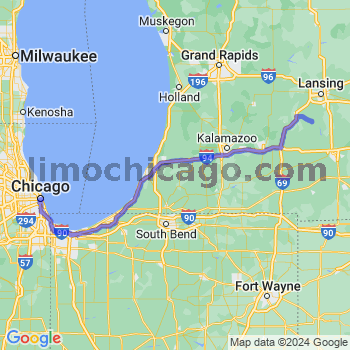 Limousine service to Chicago Loop