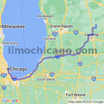 Limousine service to Chicago Loop