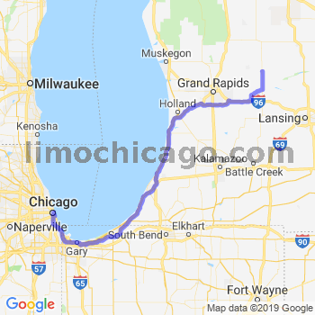 Limousine service to Chicago Loop