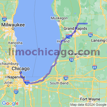 Limousine service to Chicago Loop