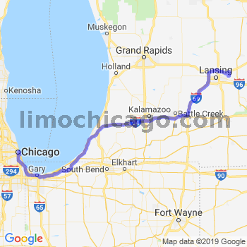 Limousine service to Chicago Loop