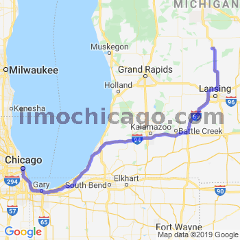 Limousine service to Chicago Loop