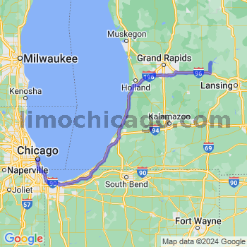 Limousine service to Chicago Loop