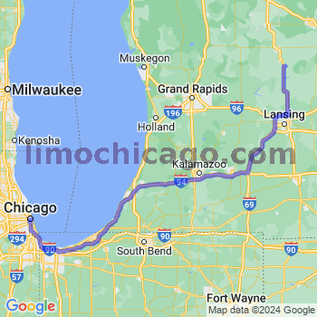 Limousine service to Chicago Loop