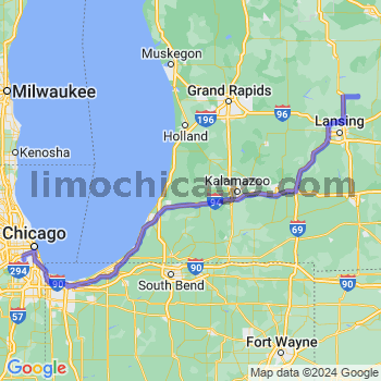 Limousine service to Midway airport (MDW)