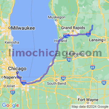 Limousine service to Chicago Loop